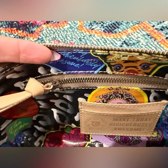 Consuela Iris Leopard Print Clutch in Iridescent - Picture 6 of 15